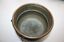 ANTİKA Eski Dönem Dövme Elyapımı Bakır BAKRAÇ   DETAYLAR RESIMLERDE (KIRMIZI KASA 1