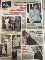 ŞEY HAFTALIK MAGAZİN GAZETESİ DOĞUM GÜNÜ HEDİYESİ  ( Turkish Newspaper ) - 26 EKİM 1985 -TAM TAKIM 12 SAYFADIR -Hale Soygazi-Tarık Akan-İbrahim Tatlıses-Perihan Savaş-Derya Tuna-Hüner Coşkuner-Gülistan Orhan-Müjdat Gezen-Müserref Akay-Muzaffer Uzipınar-Sezer Güvenirgil-Mertin Fırat-Ayla Bora-Hülya Süer-Semra Türel-Vahdet Vural-Huri Sapan-Aysel Mutlu-Ülkü Erakalin-Coşkun Sabah-Erdal Özbek-Gülşen Bubikoğlu-Behçet Nacar-Nilgün Saraylı-Hüseyin Can-Erkut Can-Mine Şoley-Coşkun Ersöz-Ahmet Uğurlu-Ahmet Selçuk İlkan-Emel Çölgeçen-Süheyl Uygur-Süheyla Uygur-Dul sevişmesi-Bir avuç cennet’in cennet köşesi-Geleceği bu adamın elinde-Tatlıses’in aşk defteri yine karıştı-Bu yüzük parmakta kalacak mı-Derya Tuna da Perihan Savaş’ın yolunda-Kiminle olursa olsun beni kızımla rahat bıraksın-3 yıl erkek orucu tutacak-Bu arabaya evet derim-Kocama dahi güzelliğimi harcatmam-İzmirli kürk Ankara’da olay yarattı-Harika Avcı’nın sahne nikahı bitti-Bahtsız gelini Ankara’ya kaçırdılar-Ağlatan çocuklar güldürenlere