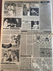 ŞEY HAFTALIK MAGAZİN GAZETESİ DOĞUM GÜNÜ HEDİYESİ  ( Turkish Newspaper ) - 26 EKİM 1985 -TAM TAKIM 12 SAYFADIR -Hale Soygazi-Tarık Akan-İbrahim Tatlıses-Perihan Savaş-Derya Tuna-Hüner Coşkuner-Gülistan Orhan-Müjdat Gezen-Müserref Akay-Muzaffer Uzipınar-Sezer Güvenirgil-Mertin Fırat-Ayla Bora-Hülya Süer-Semra Türel-Vahdet Vural-Huri Sapan-Aysel Mutlu-Ülkü Erakalin-Coşkun Sabah-Erdal Özbek-Gülşen Bubikoğlu-Behçet Nacar-Nilgün Saraylı-Hüseyin Can-Erkut Can-Mine Şoley-Coşkun Ersöz-Ahmet Uğurlu-Ahmet Selçuk İlkan-Emel Çölgeçen-Süheyl Uygur-Süheyla Uygur-Dul sevişmesi-Bir avuç cennet’in cennet köşesi-Geleceği bu adamın elinde-Tatlıses’in aşk defteri yine karıştı-Bu yüzük parmakta kalacak mı-Derya Tuna da Perihan Savaş’ın yolunda-Kiminle olursa olsun beni kızımla rahat bıraksın-3 yıl erkek orucu tutacak-Bu arabaya evet derim-Kocama dahi güzelliğimi harcatmam-İzmirli kürk Ankara’da olay yarattı-Harika Avcı’nın sahne nikahı bitti-Bahtsız gelini Ankara’ya kaçırdılar-Ağlatan çocuklar güldürenlere