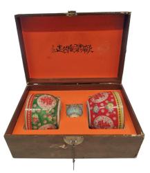 Eski Çin El İşçilikli Porselen Çorba Kasesi Takımı