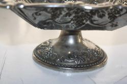 ORJİNAL BAKIR SÜPER SUNUMLUK COK KALIN GÜMÜŞ KAPLAMA DETAYLAR RESIMLERDE   (KIRMIZI KASA 1