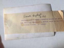 DEMOKRATİK PARTİ ESKİ GENEL BAŞKANI AHMET FERRUH BOZBEYLİ'NİN ORİJİNAL AJANS-BASIN FOTOĞRAFI - 18 x 12 EBADINDA - FERRUH BOZBEYLİ, DEMOKRATİK PARTİ KONGRESİNDE CELAL BAYAR'IN YANINDA AYAĞA KALKIP DELEGELERİ SELAMLARKEN ÇEKİLMİŞ BİR KARE. ALİ BOSTANCI