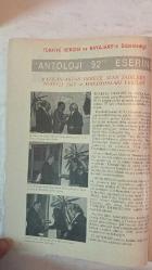 TÜRKİYE DERGİSİ - 19 MAYIS - TURHAN BAYRAKTAR - AHMET ÖZDEMİR - AYHAN İNAL - MEHMET ULUGERGERLİ - NECMETTİN CANKA - Y. ZİYA ÇUBUKÇU - NURSEL VERAL - MEHMET MEMİŞ - NILAY KÖMÜRLÜ - MUSA SANCAK - FERHAT DİKSES - BEKİR MUTLU - ALİ ABDÜLKERİMOĞLU - MEHMET ZEKİ AKDAĞ - AHMET BİLGE - GÖKHAN İPEK - RAŞİT KARA - VURAL AYDIN - AYTAÇ OY - RASİM SANCAK - SEMİHA İZSÜREN - CEMAL YILMAZ - NIHAN GÜNEY - CEMİL ÇİÇEK - EMİNE BORA KARABEKİROĞLU - ZEHRA Ö. YILMAZ - A. ÇETİN SÜRMEN - TÜRKAN BARANDIR - AYDINER AYDIN - NEZAHAT TEKEBAŞ - CEYHUN SAVAŞAN - MÜZEYYEN KESKİN - İSMAİL BAKIR - MUSTAFA KORKMA - YUSUF ZİYA ÇUBUKÇU - AŞIK UMMAN - A. RIDVAN KUŞÇU - FATMA GİRİK - ZUHAL SAYMAN - TUNÇALP - HÜSEYİN CEYLAN  ANTOLOJİ 92 ŞİİR YARIŞMASI - 19 MAYIS GENÇLİK VE SPOR BAYRAMI KUTLAMALARI - ÖDÜL TÖRENİ - SEVGİ ŞİİRİ DALI - AŞK ŞİİRİ DALI - GÖNÜL ŞİİRİ DALI - DOĞA ŞİİRİ DALI - MANSİYON ÖDÜLLERİ - ŞİLT TÖRENİ - TÜRKİYE DERGİSİ VE BAYAJANS İŞBİRLİĞİ - İSTANBUL GAZETECİLER CEMİYETİ LOKALİ - - TAM TAKIM EKSİKSİZ 32 SAYFA