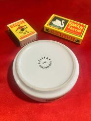 TEKEL MALTEPE KOLEKSİYONLUK PORSELEN KÜLLÜK VİNTAGE KİBRİT HEDİYELERİYLE