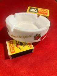 VİNTAGE PETER STUYVESANT OPALİN KÜLTABLASI VİNTAGE KİBRİT HEDİYELERİYLE