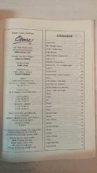 CEMRE KÜLTÜRE, SANATA, EDEBİYATA DERGİSİ - ARALIK 1991 — SAYI: 6 ABDURRAHMAN ŞEN - ZEKERİYA GÜMÜŞ - BEDİR ACAR - İSMAİL YEŞİLBAĞ - SADETTİN KAPLAN - ÜSTÜN İNANÇ - ÜNVER ORAL - HASAN AYCIN - DR. NURDOĞAN RİGEL - AHMET ÖZDEMİR - HALİT REFİĞ - M. ALİ BULUT - FAHRİ SERDAROĞLU - FERİDUN AĞANOĞLU  CEMRE’DEN BİN / ŞİİR - TÜRK DÜNYASI: ORTAK ALFABE KARARI - TÜRK HALK TİYATROSU VE EĞİTİMDE YERİ - KÜLTÜR / ÜSTÜN İNANÇ - HALK TİYATROSU / ÜNVER ORAL - KABLOLU TV / DR. NURDOĞAN RİGEL - KARİKATÜR / HASAN AYCIN - ÖZEL TV - ATATÜRK FİLMİ / AHMET ÖZDEMİR - AYIN SOHBETİ / HALİT REFİĞ - ŞAİRLER KONGRESİ’NİN ARDINDAN - AYIN ŞAİRİ / M. ALİ BULUT - FELSEFE / FAHRİ SERDAROĞLU - MUSİKİ - ŞİİR - ELEŞTİRİ - TİYATRO - KİTAP - SİNEMA - MİMARİ - VİDEO-SİNEMA - KÜLTÜR BAKANLIĞI KISA HABERLER - SANSÜRE TEPKİ - TAM TAKIM EKSİKSİZ 66 SAYFA