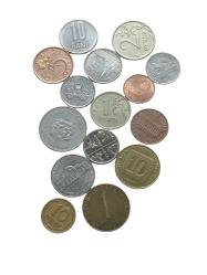 15  Adet Dünya Paraları Yabancı Koleksiyon Madeni Para. Eski Para . Yabancı Madeni Para.