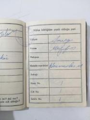 T. C. Nüfus Hüviyet Cüzdanı - 1948   ( 1948 AMASYA MERZİFON NÜFUS İDARESİNE KAYITLI Mustafa Necat Öncül'e ait  )