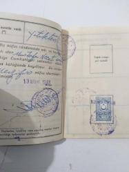 T. C. Nüfus Hüviyet Cüzdanı - 1948   ( 1948 AMASYA MERZİFON NÜFUS İDARESİNE KAYITLI Mustafa Necat Öncül'e ait  )