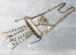 AnTiKa OSMANLI ÜçGeNLi GÜMÜŞ HAMAYIL.