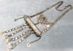 AnTiKa OSMANLI ÜçGeNLi GÜMÜŞ HAMAYIL.