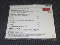 BACH : GREATEST ORGAN WORKS - HERBERT TACHEZI  . DÖNEM BASKISI MÜZİK CD SİDİR.