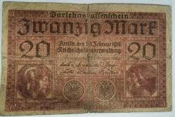 ALMANYA  1918   20  MARK