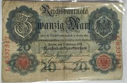 ALMANYA  1914    20  MARK