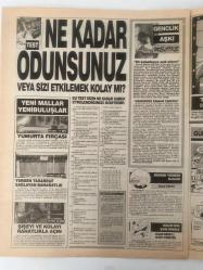 BUGÜN 2 GAZETESİ - 28 ŞUBAT 1991 - TAM TAKIM 8 SAYFADIR -Gülay Demirtaş-Sevgi Yazıcı-Duygu Asena-Hülya Avşar-Zerrin Özer-Derya-Turgut Özal-Margaret Thatcher-Rahşan Ecevit-Deniz Baykal-Rauf Denktaş-Mehmet Ali Birand-Dansöz Gülay-Melike-Üner Önder-Nuik-Çarşaftan Sapık hırsız-Kadıköy yakasına dehşet saçıyor-Bir kedinin müthiş gücü-O hırsız bana da saldırdı-Hani kadının adı yoktu-Güzel ikizler-İlginç bir dava-Şifa taşı her derde deva-Küçük çocuklar bebek kaçırdı-2 ünlü fena kapıştılar-Oğlum mum gibi eridi-1990 kadınları mahvetti-Cinsel akünüz şarj edildi mi-Ceset polislere şaka yaptı Gülmece güldürmece-Üner Önder-Nuik-Çarşaftan