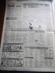 Yeni Sabah Gazetesi - Turkish Newspaper - 26 Ağustos 1958 - Bursa'da iş hayatı felce uğradı - Bursa'da korkunç yangın dün sabah söndü fotoğraf - Celal Bayar uğranılan kayıplar telafi edilecek dedi - Reisicumhur Celal Bayar beraberinde sanayi vekili Samet Ağaoğlu Bursa valisi ve matbaası yanan hakimiyet gazetesi sahibi olduğu halde yangının tahribatını tetkik ediyor fotoğraf - Bursa yangınında bir tek çapulculuk hadisesi olmadı - Bursa'da yangının 2 defa tehdit ettiği ulu cami görülüyor fotoğraf - Yeni İngiliz planını dün kabul ettik - imralı'dan kaçan iki mahkum yakalandı - Cafer ile Hürmüz karikatür çizen Altan Erbulak - komünist Mao Zedung Krutçef'in emrinde fotoğraf - büyükçekmece'de geniş bir tersane kurulacak - büyük yıldız Zeki Müren diyor ki Altın Deniz plajında bir daireye sahip olduğum için mutluyum - profesyonel Lig Yarın mithatpaşa'da başlıyor - Galatasaray döndü fotoğraf - voleybol milli takımı açıklandı - Fenerbahçe'de disiplin ön planda - Beşiktaş bugün antrenman yapacak