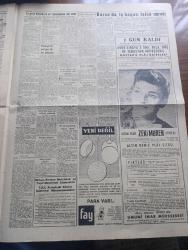 Yeni Sabah Gazetesi - Turkish Newspaper - 26 Ağustos 1958 - Bursa'da iş hayatı felce uğradı - Bursa'da korkunç yangın dün sabah söndü fotoğraf - Celal Bayar uğranılan kayıplar telafi edilecek dedi - Reisicumhur Celal Bayar beraberinde sanayi vekili Samet Ağaoğlu Bursa valisi ve matbaası yanan hakimiyet gazetesi sahibi olduğu halde yangının tahribatını tetkik ediyor fotoğraf - Bursa yangınında bir tek çapulculuk hadisesi olmadı - Bursa'da yangının 2 defa tehdit ettiği ulu cami görülüyor fotoğraf - Yeni İngiliz planını dün kabul ettik - imralı'dan kaçan iki mahkum yakalandı - Cafer ile Hürmüz karikatür çizen Altan Erbulak - komünist Mao Zedung Krutçef'in emrinde fotoğraf - büyükçekmece'de geniş bir tersane kurulacak - büyük yıldız Zeki Müren diyor ki Altın Deniz plajında bir daireye sahip olduğum için mutluyum - profesyonel Lig Yarın mithatpaşa'da başlıyor - Galatasaray döndü fotoğraf - voleybol milli takımı açıklandı - Fenerbahçe'de disiplin ön planda - Beşiktaş bugün antrenman yapacak