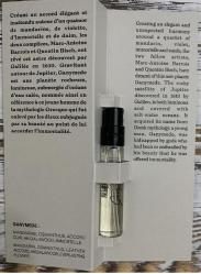 Ganymede  Marc-Antoine Barrois 2,5 ml  PARFÜM  Unisex Niş Kategori Üst seviye parfüm