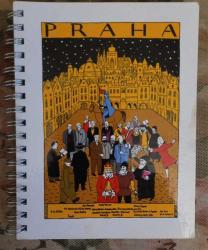 LOT.12 » PRAG'DAN ALINMIŞ BLOKNOT DEFTER. HEDİYELİK.