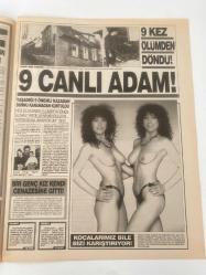 BUGÜN 2 GAZETESİ - 13 MAYIS 1991 - TAM TAKIM 8 SAYFADIR -Ayşel Koç - Ruşen Öztürk - Alaattin Gürirmak - Peter - Leydi Diana - Maradona - Laura Antonelli - Mesut Tunalı - Melike - Uğur - Üner Önder - Nuik - Z. Beyner - Maggy Thatcher - Brigitte - Renata - Önce Öldürdü Sonra Sevdi - 9 Canlı Adam - Bir Çok Ünlü Kokainin Pençesinde - Çıplaklık Denklemi - El Çıplak Şov Gösterisini Bile Matematik İle Hazırlıyor - Benzinli Otobüse Mazot Koydum - Tongaya Basar Mısınız - Gençlik Aşkı - Temiz İçme Suyu İçin - Cinsel Suçlarda Cezalandırma - Çapkın Patronlar - Top Nerede Bulun Kazanın - Gülmece Güldürmece - Maggy İntihar Edecek - Bir Kuşun Esiri Oldu - Kocalarımız Bile Bizi Karıştırıyor - Bir Genç Kız Kendi Cenazesine Gitti - Kokain İçenlerin Burunları Eriyor - Çok Ünlü Beyaz Zehirden Vazgeçemiyor - Kadının Günlüğü - Günün Yemeği Sebzeli Tavuk Güveç - 3 Soru 3 Cevap - Krank - Mafya Baba Türbosu - Gari Askerden Yeni Geldi