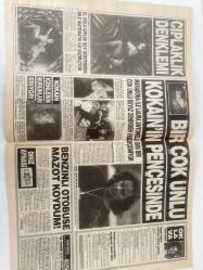 BUGÜN 2 GAZETESİ - 13 MAYIS 1991 - TAM TAKIM 8 SAYFADIR -Ayşel Koç - Ruşen Öztürk - Alaattin Gürirmak - Peter - Leydi Diana - Maradona - Laura Antonelli - Mesut Tunalı - Melike - Uğur - Üner Önder - Nuik - Z. Beyner - Maggy Thatcher - Brigitte - Renata - Önce Öldürdü Sonra Sevdi - 9 Canlı Adam - Bir Çok Ünlü Kokainin Pençesinde - Çıplaklık Denklemi - El Çıplak Şov Gösterisini Bile Matematik İle Hazırlıyor - Benzinli Otobüse Mazot Koydum - Tongaya Basar Mısınız - Gençlik Aşkı - Temiz İçme Suyu İçin - Cinsel Suçlarda Cezalandırma - Çapkın Patronlar - Top Nerede Bulun Kazanın - Gülmece Güldürmece - Maggy İntihar Edecek - Bir Kuşun Esiri Oldu - Kocalarımız Bile Bizi Karıştırıyor - Bir Genç Kız Kendi Cenazesine Gitti - Kokain İçenlerin Burunları Eriyor - Çok Ünlü Beyaz Zehirden Vazgeçemiyor - Kadının Günlüğü - Günün Yemeği Sebzeli Tavuk Güveç - 3 Soru 3 Cevap - Krank - Mafya Baba Türbosu - Gari Askerden Yeni Geldi