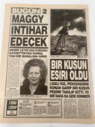 BUGÜN 2 GAZETESİ - 13 MAYIS 1991 - TAM TAKIM 8 SAYFADIR -Ayşel Koç - Ruşen Öztürk - Alaattin Gürirmak - Peter - Leydi Diana - Maradona - Laura Antonelli - Mesut Tunalı - Melike - Uğur - Üner Önder - Nuik - Z. Beyner - Maggy Thatcher - Brigitte - Renata - Önce Öldürdü Sonra Sevdi - 9 Canlı Adam - Bir Çok Ünlü Kokainin Pençesinde - Çıplaklık Denklemi - El Çıplak Şov Gösterisini Bile Matematik İle Hazırlıyor - Benzinli Otobüse Mazot Koydum - Tongaya Basar Mısınız - Gençlik Aşkı - Temiz İçme Suyu İçin - Cinsel Suçlarda Cezalandırma - Çapkın Patronlar - Top Nerede Bulun Kazanın - Gülmece Güldürmece - Maggy İntihar Edecek - Bir Kuşun Esiri Oldu - Kocalarımız Bile Bizi Karıştırıyor - Bir Genç Kız Kendi Cenazesine Gitti - Kokain İçenlerin Burunları Eriyor - Çok Ünlü Beyaz Zehirden Vazgeçemiyor - Kadının Günlüğü - Günün Yemeği Sebzeli Tavuk Güveç - 3 Soru 3 Cevap - Krank - Mafya Baba Türbosu - Gari Askerden Yeni Geldi