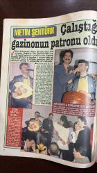 TELE MAGAZİN DERGİSİ - SAYI: 13 - 26 MART 1994 -EBRU GÜNDEŞ - BURHAN ÇAÇAN - METİN ŞENTÜRK - ERCAN SAATÇİ - METİN ŞENTÜRK - MAHSUN KIRMIZIGÜL - RIDVAN DİLMEN - FEYYAZ UÇAR - METİN TEKİN - ALİ GÜLTİKEN - GÖKHAN KESKİN - CENK KORAY - FEZA RAMAZANOĞLU - SERPİL ÇAKMAKLI - TOLGA SAVACI - MÜJDAT GEZEN - AYSUN GÜVEN - AYDEMİR AKBAŞ - ALİ POYRAZOĞLU - JACK NICHOLSON - JESSICA LANGE - BELGİN DORUK - GÖKSEL ARSOY - CÜNEYT ARKIN - FİKRET HAKAN - BOLO YEUNG - JAMES PFEIFFER - JANICE CARREHER - TARIK TARCAN - PERİHAN SAVAŞ - FÜSUN ÖNAL - NUR SÜR - MAHMUT HEKİ  ERCAN SAATÇİ’NİN DOĞUM GÜNÜ - METİN ŞENTÜRK GAZİNO SAHİBİ OLDU - SÜPER PAZAR - GAZETECİ KIZ - ARTIST PALAS - FELEĞİN SİLLESİ - TELE MARKAJ - 9. BÖLGEDE TERÖR - TELEVİZYON ÇOCUĞU - DOBERMAN ÇETESİ - ŞABANCIK - COSBY SHOW - 155 POLİS İMDAT - BÜYÜK USTA - AV PEŞİNDE - POSTACI KAPIYI İKİ KEZ ÇALAR - KIZIL VAZO - DAYI - DEMİR YÜREKLER - ATEŞLİ KAVGA - AŞK VE GÜN - ZİYARETÇİ - BURÇİN ORHON - EMEL SAYIN - SADRİ ALIŞIK - ÜNSAL EMRE - NERİ  - 48 SAYFA