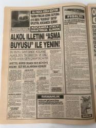 BUGÜN 2 GAZETESİ - 15 MAYIS 1991 - TAM TAKIM 8 SAYFADIR -Ali Hoca - Haluk Nurbaki - Dilek Kaykılar - Cinzy Yarmarz - Giovanni Basangni - Marisa Mistato - Adnan Kahveci - Macit Ermiş - Birol Kalaycı - Lütfiye Doğan - Melek Hanım - Üner Önder - Nuik - Gulezon - Harcler - Bugün 2 - Büyüden Nasıl Kurtulursunuz - Kocam Kadın Delisidir - Ölülerle Evlenmek Serbest - Telefonla Komşusunu Delirtti - Anne Adayları Bu Haberi Mutlaka Okuyunuz - Gökten İnene Milyarder - Jaws Gibi - Yolun Üstüne Düşen Kadın Kan İçindeydi - Kürtler Açlıktan Taş Gibi Oldu - Çocuğunuzla mı Okuyorsunuz - Menopoz Döneminde Çocuk - Bu Kadın Artist Değil Otomobil Hırsızı - Hapisten Çıktıktan Sonra Yine Otomobil Çalıp Kaçtı - Kızını İstemeye Gittiği Kadını Tabancayla Vurdu - Deli Mi Ne - Kadının Günlüğü - Gençlik Aşkı - Günün Yemeği Ezme Patates Salatası - 3 Soru 3 Cevap - İlginç Olaylar - Sadece Gözlük Takan Kadınlara Saldırıyordu - Gülmece Güldürmece - İdrar İçmenin Bir Faydasını Görmedik - Gulezon - Üner Önder - Nuik