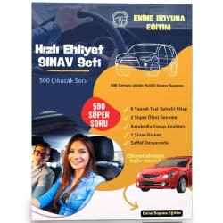 Hızlı Ehliyet Sınav Seti – Yüzde Yüz Kazanacaksınız!