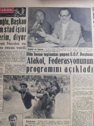Yeni Sabah Gazetesi - Turkish Newspaper - 29 Mayıs 1958 - Fransa'da hükümet Dün istifa etti Coty De Gaulle'ü Paris'e çağırdı - Beyazıt meydanı'nın genişletilmesi ile ilgili olarak istimlaklere devam edilmektedir fotoğraf - İstanbul'u 505 yıl önce bugün fethettik - Ulubatlı Hasan adına - Amasya ve Sivas'ta sel - Büyük Millet Meclisi basın suçlarını af teklifini reddetti - fetih yıldönümü törenle kutlanıyor - İstanbul'un telefon ihtiyacı karşılanıyor - Bahar ve çiçek bayram için Gülhane parkı'nda hazırlıklar tamamlanıyor fotoğraf - Kıbrıs'ta Türkler için toplama kampları - eski otomobil yarışı fotoğraf - Cafer ile Hürmüz karikatür çizen Altan Erbulak - Hayk Hammer çizen Oğuz Aral - İstanbul sinema tiyatro programı - hazreti Muhammed'in üç aşkı yazan Nezihe Araz Yazı Dizisi - Bulgaristan'da Türkiye rekorları kıran beş atletimiz dün Sofya'dan döndü - Avrupa şampiyon kulüpler finalinde Real Madrid Milan'ı güç mağlup etti - Osman Kavrakoğlu Fenerbahçe'ye Başkan olursam stad işini hallederim