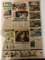 TERCÜMAN GAZETESİ İNCİ İLAVESİ DOĞUM GÜNÜ HEDİYESİ - 24 NİSAN 1984 - 4 SAYFADIR -Yüksel Uzel-Muzaffer Akgün-Bahadır Aksoy-Ferdi Tayfur-Kemal Yıldız-Berhan Şimşek-Sevim Ozun-Muhittin Ayan-Müjhit Fışınoğlu-Sabahat Işık-Pearl S. Buck-Neval Barlas-Nikolai Gogol-Belma Aksun-Dr. Kırman Şenel-Gülden Sağır-Tahsin Balaban-Tekin Akmansoy-Leman Cıdamlı-Ziya Şafak-Muhsin Tanratan Tekirdağ’da Asırlık Çeyiz Sandıkları Karıştırılıyor-Gecelerin Kadını-Ferdi Tayfur Gençlik Gibi Şöhret de Geçici-Kırıp Döken Çocuklar-Seninle Yaşamak-İki Aşk Arasında-Kadın ve Ev-Yürüyüşünüze Dikkat-Saçlarınıza Kendiniz Şekil Verebilirsiniz-Ölü Canlar-Sağlığımız ve Biz-Bel Ağrısı-Fatoş’la Başbaşa-İçimizdeki Saatler-Sevemez Oldum-Annem-Öğretmenlerin de Öğrenecekleri Vardır-Noktalı Virgül Olduk-Elvis’i Ben Öldürmedim-Gül Bahçesi Keloglan-Yazan ve çizen: Ziya Şafak-Pasaklıgiller-Bay Ortadirek-Çizer: