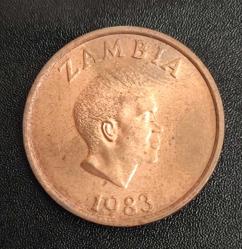 ZAMBİA  2 NGWEE 1983