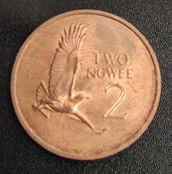 ZAMBİA  2 NGWEE 1983