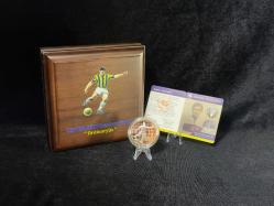 Darphane – Lefter Küçükandonyadis Türk Spor İnsanları Serisi No:3 Gümüş Hatıra Sikkesi Özel Ahşap Kutulu