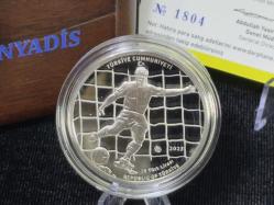 Darphane – Lefter Küçükandonyadis Türk Spor İnsanları Serisi No:3 Gümüş Hatıra Sikkesi Özel Ahşap Kutulu