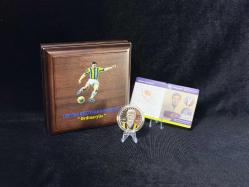 Darphane – Lefter Küçükandonyadis Türk Spor İnsanları Serisi No:3 Gümüş Hatıra Sikkesi Özel Ahşap Kutulu