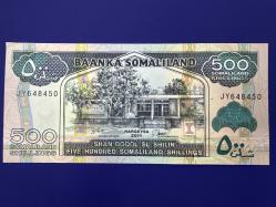 Somaliland 500 Şilin 2011. Çil