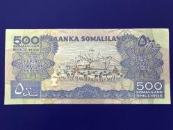 Somaliland 500 Şilin 2011. Çil