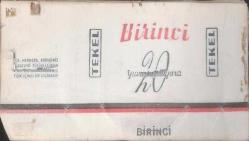 TÜTÜN SİGARA TARİHİ - BİRİNCİ SİGARASI  KAĞIDI - 20 YUMURTA SİGARA
