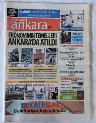 CUMHURİYET ANKARA EKİ, 2007 - 2011, Sayı: 141, 201, 202, 204, 205, 206, 207, 210, 225, 229, 233, 236, 241, 244, 274, 281, 291, 295, 297, 300, 302, 311, 313, 382 [24 ADET]