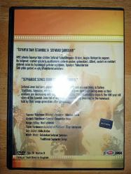 ispanya'dan istanbul'a sefarad şarkıları dvd (ambalajında sıfır)