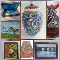 Kültürel Hediyelikler ve Tablo Müzayedesi