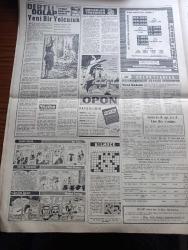 Yeni Sabah Gazetesi - Turkish Newspaper - 10 Haziran 1960 - Hürriyet şehitlerimizi uğurladık - Hürriyet şehitleri için yapılan cenaze merasimi muazzam oldu fotoğraf - Nedim Özpulat Hürriyet için şehit düştü - Ankara'da da muazzam bir tören yapılacak - üniversite Dün açıldı - Kore tugayı geri çekiliyor - milli birlik komitesi teşrii vazife görüyor - Cafer ile Hürmüz karikatür çizen Altan Erbulak - Hayk Hammer çizen Oğuz Aral - 835 paso  iptal edildi - Ankara Üniversitesi Talebe Birliği Başkanı Yavuz Esmersoy hakkında dava açılacak - Dertli dolap Yunus Emre'nin hayatı yazan Nezihe Araz Yazı Dizisi - Dün Beyazıt meydanında bütün Bir milletin bütün bir memleketin kalbi atıyordu Fotoğraf - Nedim Özpulat Ve Turan Emeksizin cenazesi fotoğraf - adalet takımı kapanıyor - Altınordu PTT Ve Adana Demirspor Milli Lige girdi - Fenerbahçe Kongresi 26 Haziranda toplanıyor - Fenerbahçe  Beşiktaş son maça hazır - basketbol milli takımı tesbit edildi - baraj maçları puan cetveli - Feriköy Lucerne yenildi