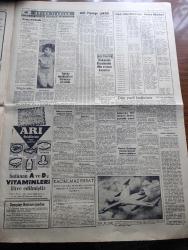 Yeni Sabah Gazetesi - Turkish Newspaper - 16 Ağustos 1960 - Akdeniz'de yeni bir devlet doğdu - dün gece saat 24'ten sonra Kıbrıs halkı Yeni devletin doğuşunu büyük sevinçle kutladı - devlet başkanımız Cemal Gürsel Kıbrıs cumhuriyetine saadet temenni etti - Kıbrıs Türkü mehmetçik'i bekliyor - milli birlik komitesi mesken ve kira mevzuunu görüştü - Demokrat Parti'nin feshedilmesi ile alakalı tahkikat - EOKA'cılar kutlamaya katılmadı - dünya güzeli Stella Marquez - Cafer ile Hürmüz karikatür çizen Altan Erbulak - Hayk Hammer çizen Oğuz Aral - sosyalist partisi kurucularından Alaattin Tiritoğlu ile diğer kurucular arasında anlaşmazlık - gençlik tiyatrosu turneye çıkıyor - enternasyonel tenis turnuvası başladı - Metin Oktay boşanma davası açıyor - 1960 Roma olimpiyatı - serbest ve grekoromen güreş takımları açıklandı - teniste Avustralyalı Stoile Enes Talay'ı güç yendi fotoğraf - Galatasaray yarın Feriköy ile oynuyor fotoğraf - yelkenci Erzin Demir de olimpiyata gidiyor - Fenerbahçe
