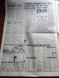 Yeni Sabah Gazetesi - Turkish Newspaper - 17 Aralık 1960 - Boğazdaki tanker Peter Zoraniç bir hafta daha yanacak fotoğraf - Köpük fayda sağlamadı hava poyraza çevirirse tehlike çok büyüyecek - Hadise de yanan üç gemiden başka hiçbir geminin zarar görmediği anlaşıldı - kati kayıp sayısı 52 - Ticaret Bakanı Mehmet Baydur 1961 ithalat programı için izahat verdi - İsmet İnönü sokağa çıktı fotoğraf - Cemal Gürsel neşeli bir gün geçirdi - boğazdaki facia Yunan basınında büyük bir yer işgal etmiştir fotoğraf - Ağalardan 50'si iskan yerlerine gönderildi - Şeyh Said'in kardeşi Mehdi Ayabakan fotoğraf - Topkapı hadiseleri şahidi Ali Utku tehdit edildim dedi - Mevlana haftası sona eriyor - Cafer ile Hürmüz karikatür çizen Altan Erbulak - Hayk Hammer çizen Oğuz Aral - Kennedy'e bir suikast teşebbüsü akim kaldı - İsrail atom bombası yapacak hale gelmiş - Müzik Kulübü yazan Fecri Ebcioğlu - Can Bartu'ya verilen ceza sadece iki maç için boykot - Galatasaray Kasımpaşa Maçı - Fenerbahçeliler kilyos'ta