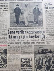Yeni Sabah Gazetesi - Turkish Newspaper - 17 Aralık 1960 - Boğazdaki tanker Peter Zoraniç bir hafta daha yanacak fotoğraf - Köpük fayda sağlamadı hava poyraza çevirirse tehlike çok büyüyecek - Hadise de yanan üç gemiden başka hiçbir geminin zarar görmediği anlaşıldı - kati kayıp sayısı 52 - Ticaret Bakanı Mehmet Baydur 1961 ithalat programı için izahat verdi - İsmet İnönü sokağa çıktı fotoğraf - Cemal Gürsel neşeli bir gün geçirdi - boğazdaki facia Yunan basınında büyük bir yer işgal etmiştir fotoğraf - Ağalardan 50'si iskan yerlerine gönderildi - Şeyh Said'in kardeşi Mehdi Ayabakan fotoğraf - Topkapı hadiseleri şahidi Ali Utku tehdit edildim dedi - Mevlana haftası sona eriyor - Cafer ile Hürmüz karikatür çizen Altan Erbulak - Hayk Hammer çizen Oğuz Aral - Kennedy'e bir suikast teşebbüsü akim kaldı - İsrail atom bombası yapacak hale gelmiş - Müzik Kulübü yazan Fecri Ebcioğlu - Can Bartu'ya verilen ceza sadece iki maç için boykot - Galatasaray Kasımpaşa Maçı - Fenerbahçeliler kilyos'ta