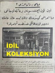 Osmanlıca Cumhuriyet Gazetesi, Orijinal Dönem Basım, (Ottoman Newspaper) - 3 Aralık (Kanun-i Evvel) 1927 - Sayı: 1282 - Hicri: 8 Cemaziyelahir 1346 - Veba Mı?, Zatürre Mi? On Gün İçinde Sönen Bir Aile Ocağı. Veba Arazı Göstererek Vefat Eden Ayşe Hanımın Zevciyle Kızı Hangi Hastalıktan Öldüler? (Foto) Vebadan Dolayı Dahilinde Tathirat-ı Fenniye İcra Edilen Sirkeci'de İskenderiye Oteli - Konya'da Meslek Mektepleri: Yeni Hanım Terziler, Makinistler. Traktör ve Makinist Mektebinin On Dördüncü Devresi Bitmiş ve İmtihanlar Başlamıştır, Konya Biçki Yurdu İlk Sene Zarfında Yirmi Hanım Yetiştirmiştir - Darülaceze Balosunda Şehreminimiz Muhittin Bey'in Kerimesi Zeynep'in Raksında Müstesna Bir Muvaffakıyet Gösterdi - Yarının Harbi İçin Bugünün Gemileri. Hem Tayyare Gemisi, Hem de Hatt-ı Harp Zırhlısı! İngiltere ve Amerika'da, Suya Sabuna Dokunmadığı İddiasıyla, Harıl Harıl Yeni Harp Gemileri Yapılıyor - Marangozlar Bir Kooperatif Teşkiline Karar Verdiler. Kooperatif Elli Bin Lira Sermayeli Olacak