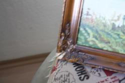 EL YAPIMI YAĞLI BOYA MANZARA  TABLO %100 EL YAPIMI URUNDUR  DETAYLAR RESIMLERDE (CD-ODA