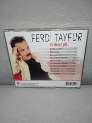 Cd Ferdi Tayfur Bir demet gül albümü. Orijinal. Disk 10 üzerinden 9,5 temiz sorunsuz çalışıyor. Kartonet çok iyi durumda koleksiyonluk