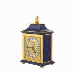 DUNHILL LAPIS LAZULI STİLİ ŞÖMİNE SAATİ